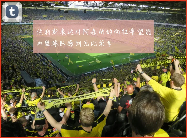 佐利斯表达对阿森纳的向往希望能加盟球队感到无比荣幸